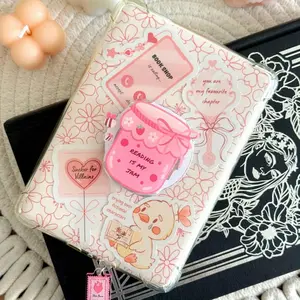 Magnetic Strawberry Kindle Grip, Reading Is My Jam Kindle Holder, Kindle Accessories, Bookish Gifts for Bookworms, Booktok, Bookish Merch