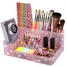 FLYBOK 28-Slot ABS Plastic Organizer Box - 13 in Rectangle Home Supplies Storage Box with Compartments, Durable, Eco-Friendly, Multifunctional Storage Solution for Nail Techs (Tools Not Included)