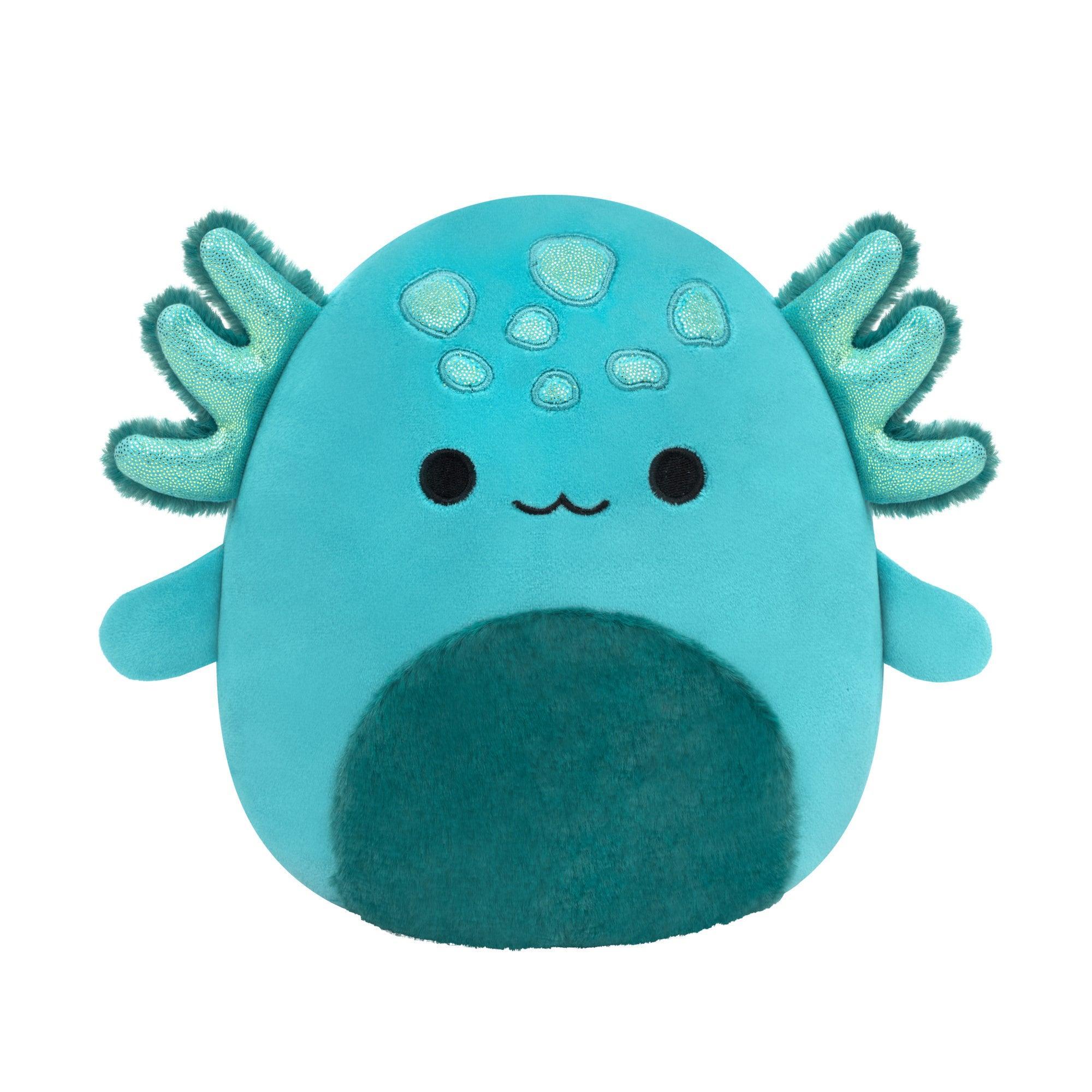 Squishmallows Day 2026 – 8-Inch Lawrence the Green Axolotl Plush, Select Series Collectible Toy
