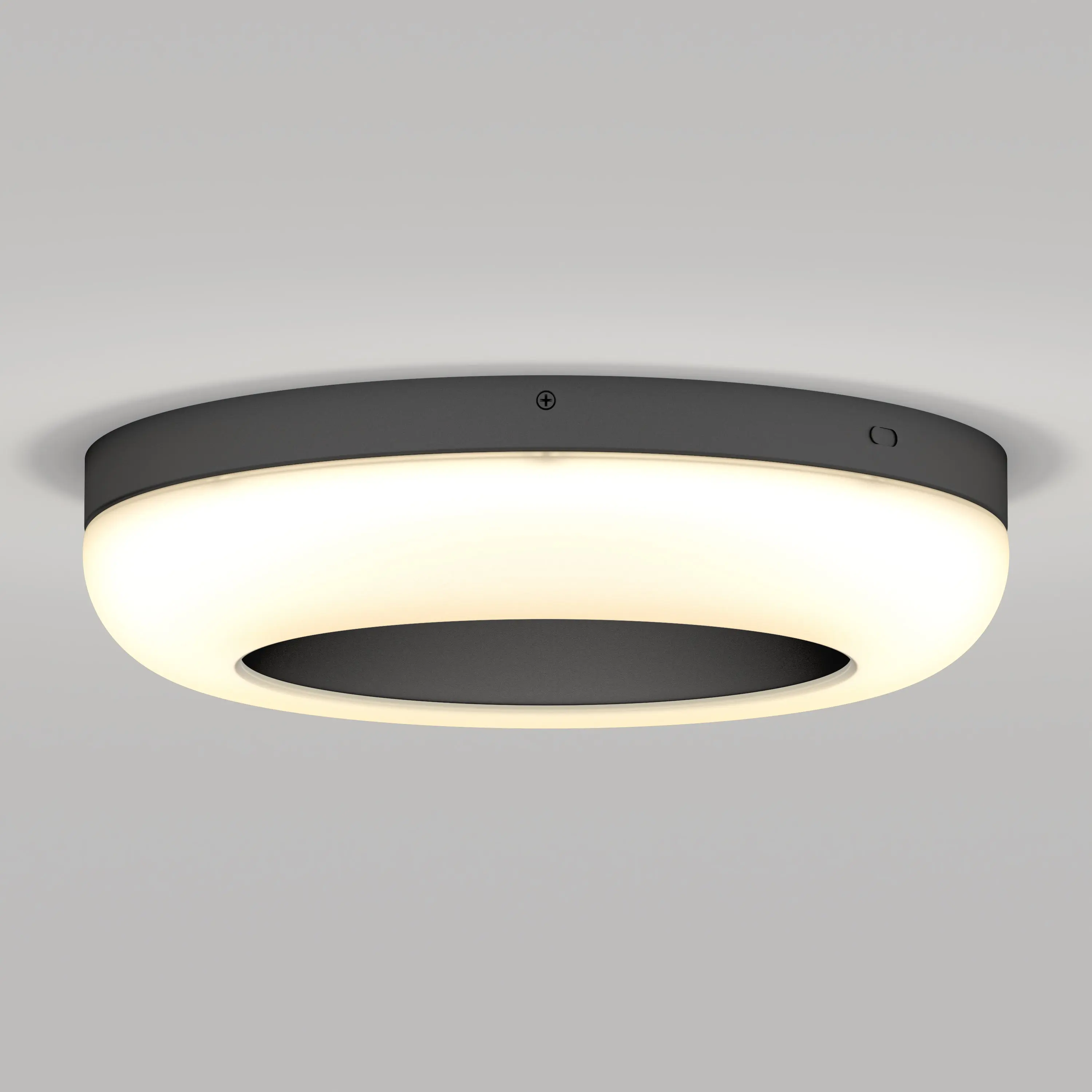 Louka 15 in. modern LED flush mount light 5 CCT