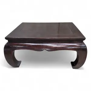 Antique Shanxi Province Lacquer Elm Coffee Table
