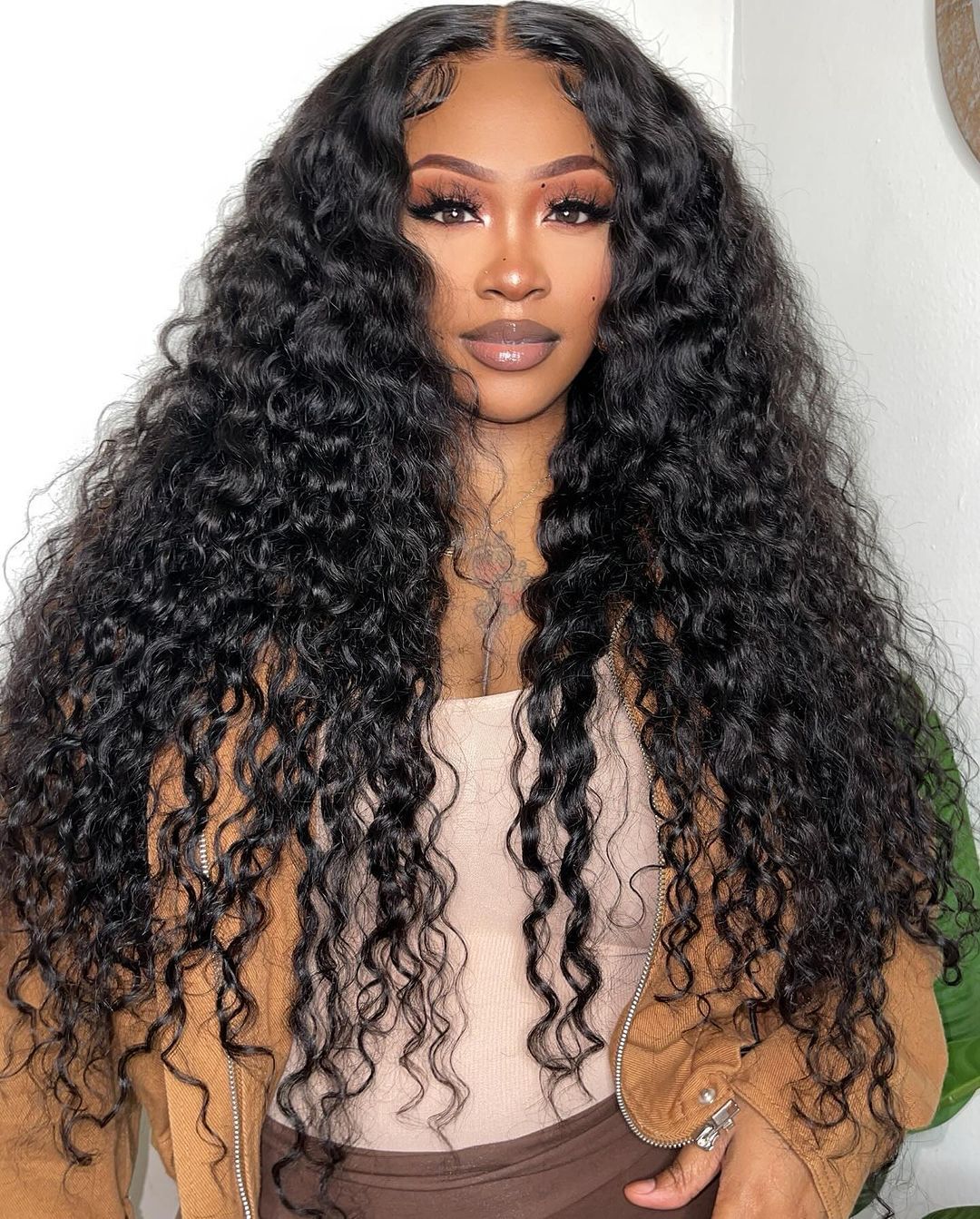 Alipearl Wig Glueless Natural Black Deep Wave 4x7 Lace Closure Wig Pre Cut Pre Bleached Ready Go Wigs Human Hair #FallFreshness