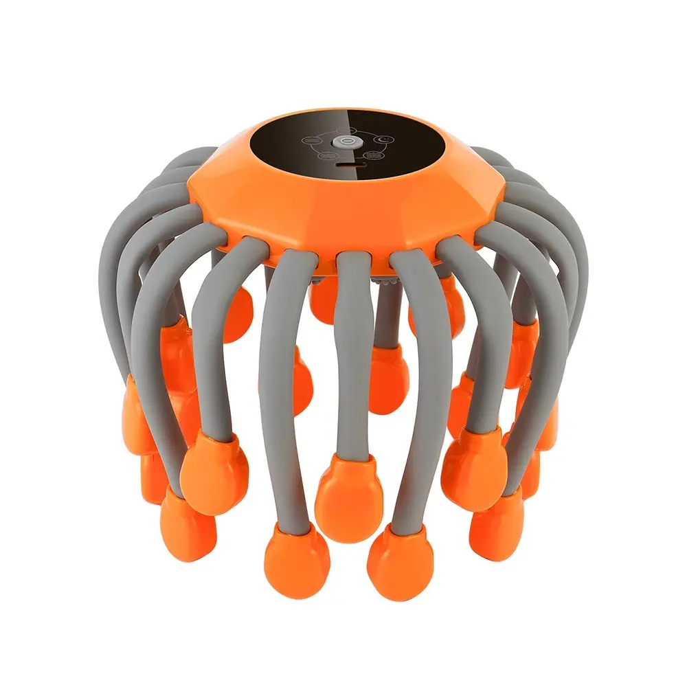 24 Claw Head Massager, Rechargeable Scalp Massagers, Portable Pain Relief, USB Rechargeable Massagers, Intelligent Stress Relief Tool, Comfortable Deep Tissue Massage Machine, Perfect Gift Idea