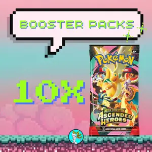 10x Mega Evolutions Ascended Heroes Booster Packs