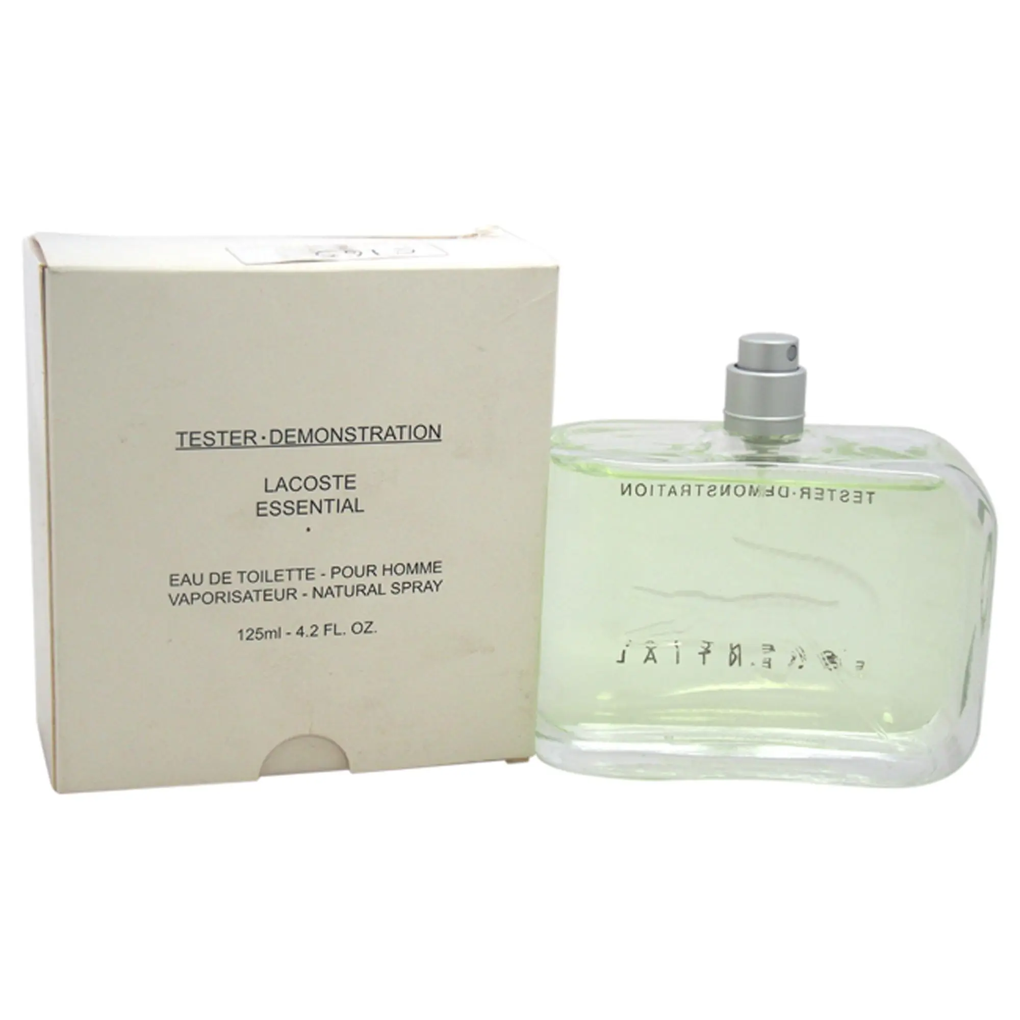 Lacoste Essential by Lacoste for Men - 4.2 oz EDT Spray