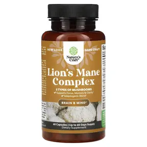 Nature's Craft Lion's Mane Complex, 60 Capsules
