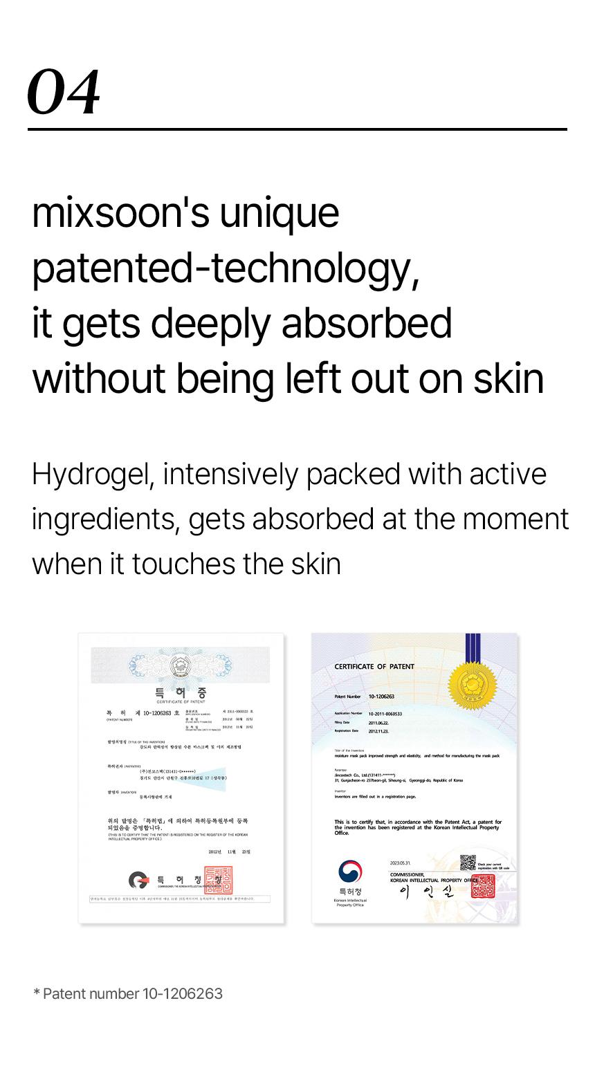 [mixsoon Official Shop] Cica-Hyal Hydrogel Eye Patch 30 pairs (60ea) - Skin Calming & Moisture Replenishment Eye Patch, Korean Skincare for Glass Skin