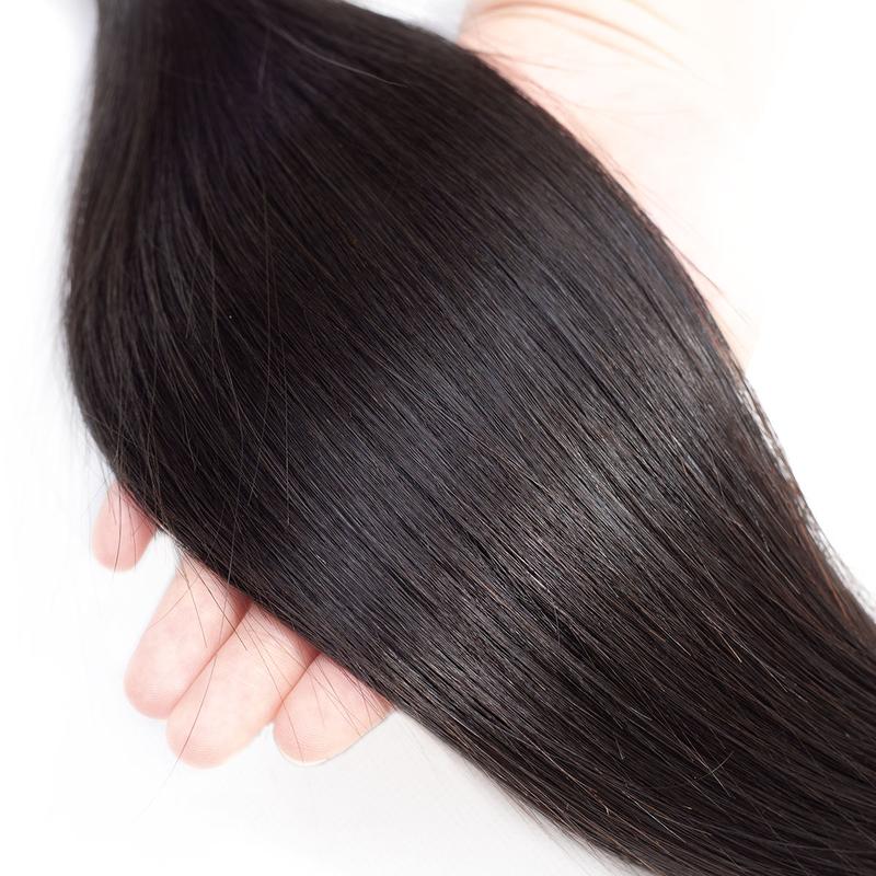 OQ HAIR Straight Human Hair Bundles Brazilian Virgin Unprocessed Straight Hair Weave Bundles Natural Color OQ HAIR Straight Human Hair Bundles Brazilian Virgin Unprocessed Straight Hair Weave Bundles Natural Color