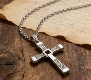 Bold Fast & Furious 8 Men’s Cross Pendant, a Powerful Jewelry Piece, Great for Daily Use & All-Season Versatility