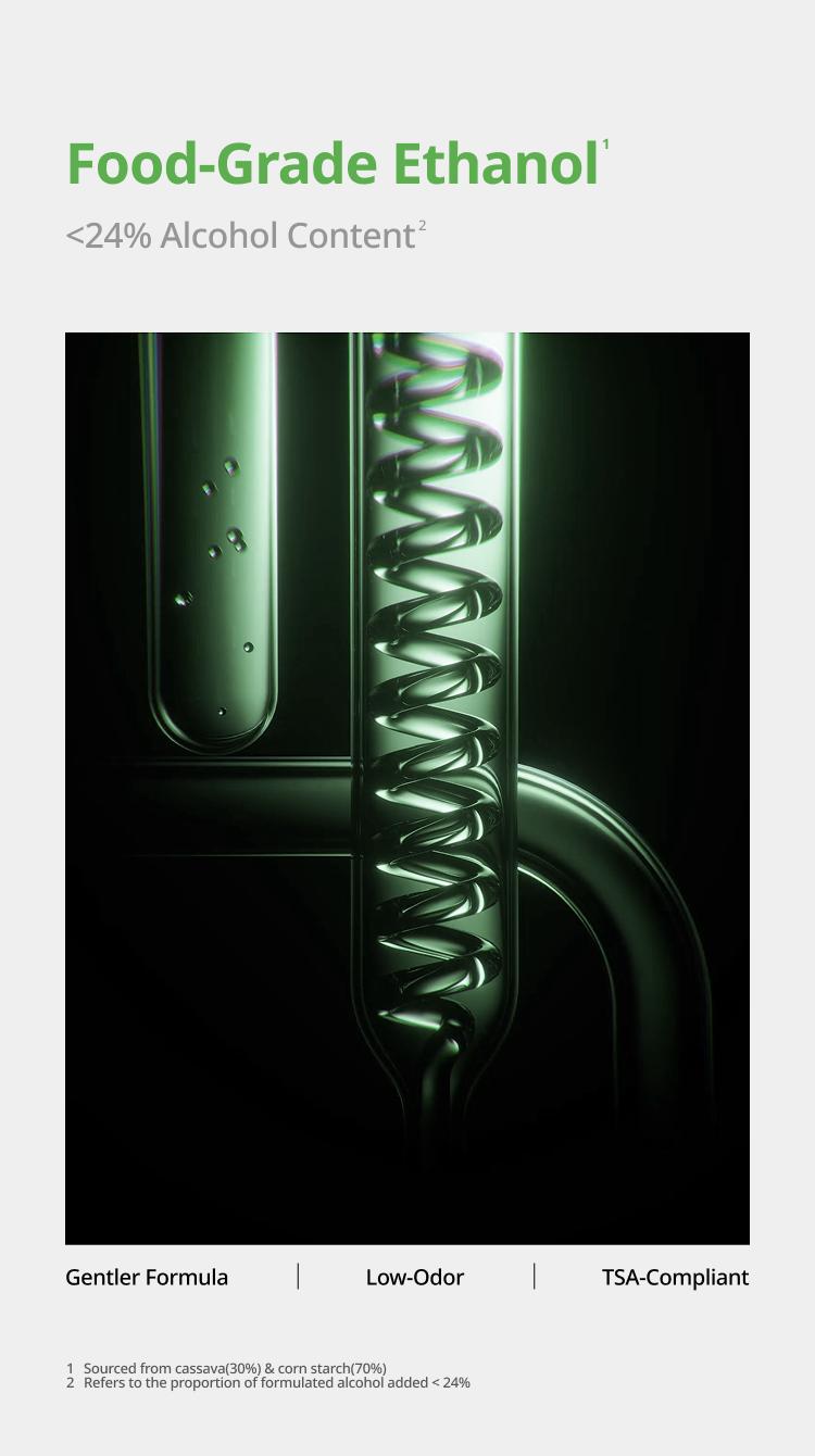 LIRAN Volumizing Prep Spray for Men No Rinse Texturizing Spray with Matte Finish All Day Hold Gel Based Sea Salt Spray for High Volume Haircare 100 ml Green Cedarwood Scent