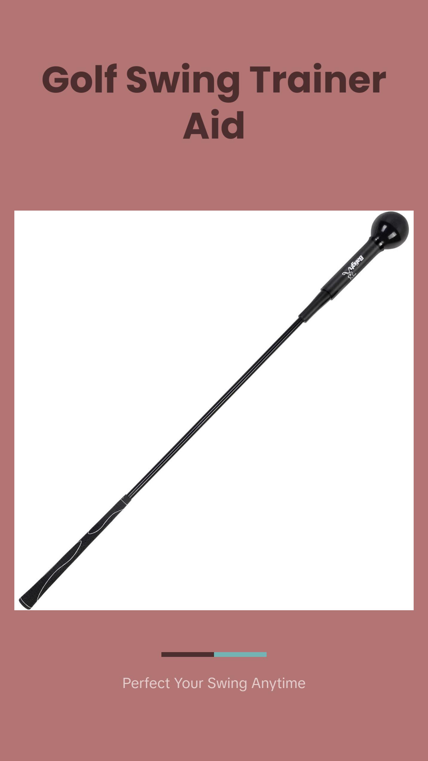 "Improve your golf swing with this training aid! Perfect for men and women ⛳️🏌️‍♂️ #GolfSwing #GolfTraining"