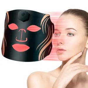 AVORLA Wireless 7-Color LED Light Therapy Face Mask | Soft Silicone Facial Mask for Skincare | Lightweight & Hands-Free
