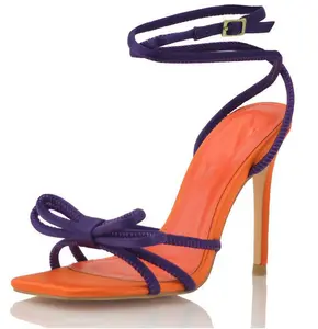 Fashionista Orange Heels