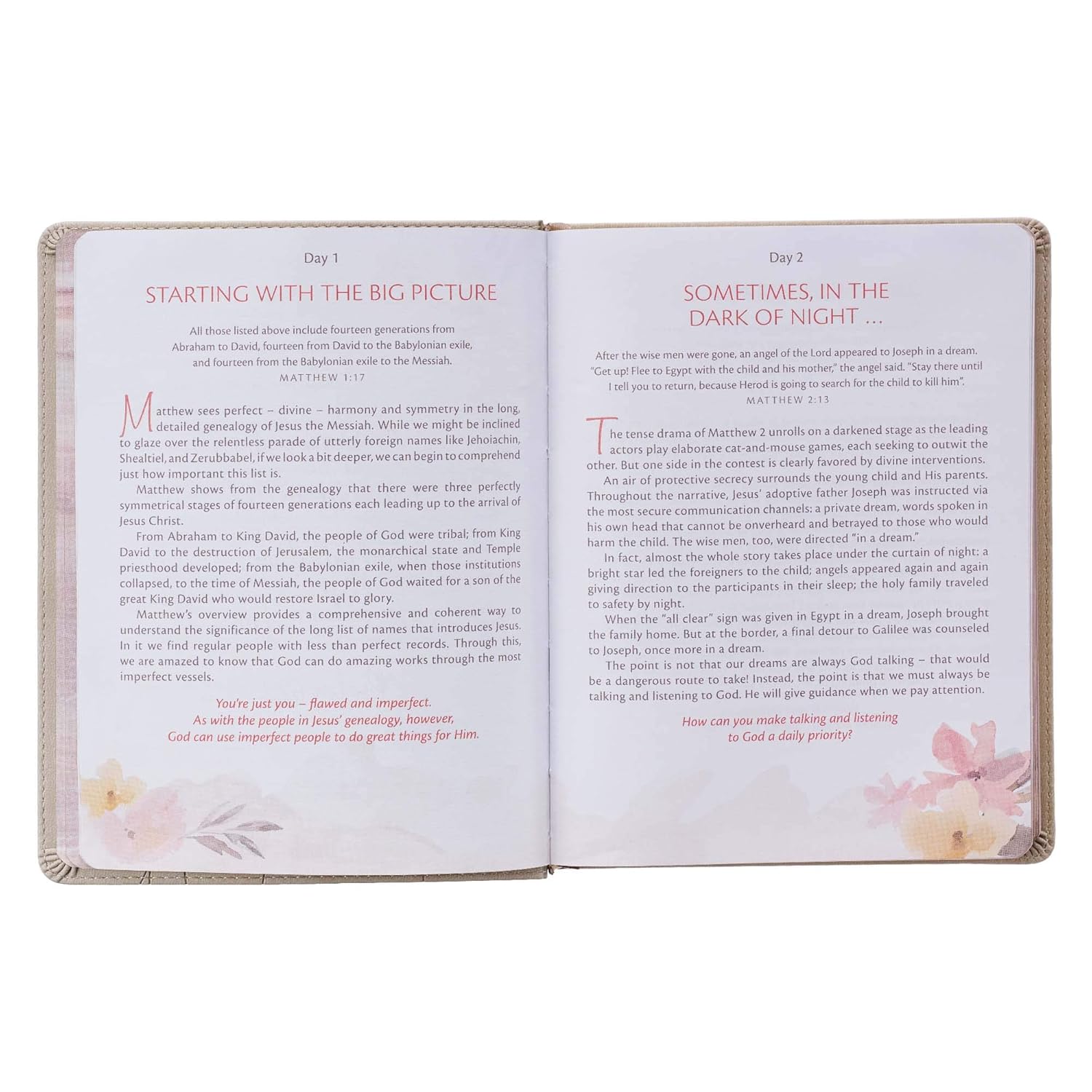 My Quiet Time Devotional - 365 Devotions for Women To Bring You Into The Peace Of The Presence of God Cappuccino Gift Ribbon Marker Imitation Leather