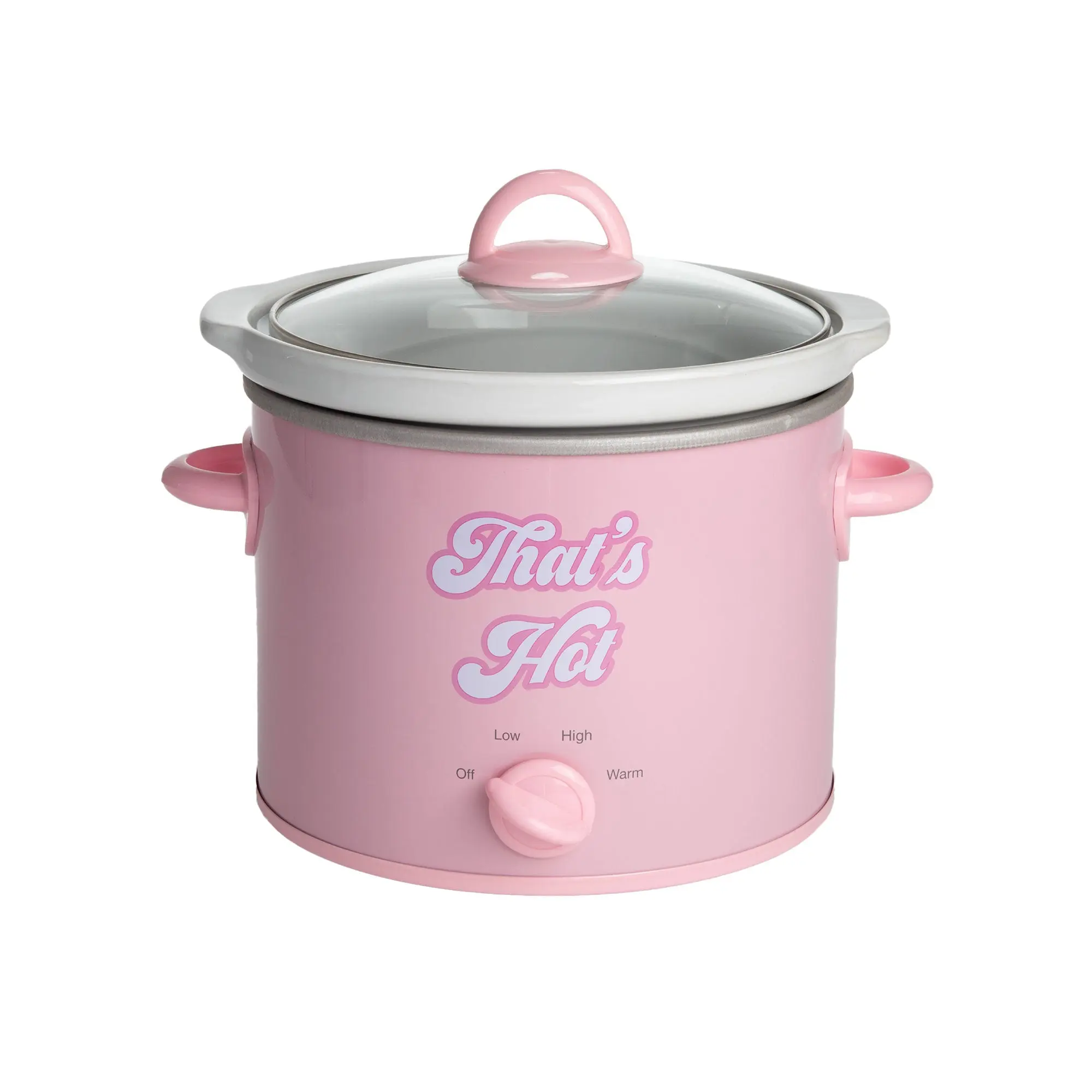 Paris Hilton 3.5 QT Kitchen Slow Cooker with Removable Stoneware Pot and Glass Lid