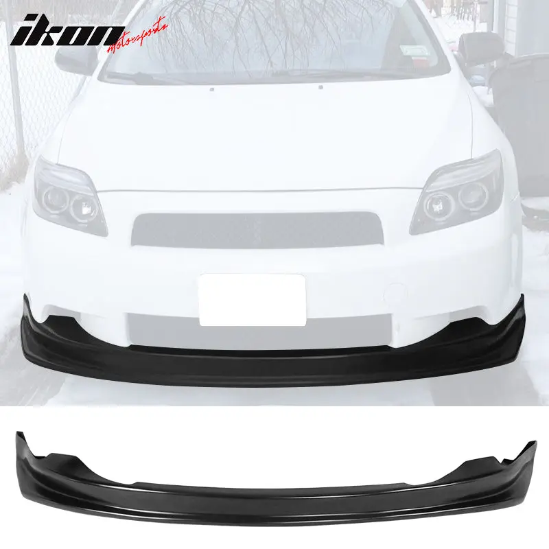Front Lip Splitter Chin Spoiler for Scion tC 2005-2010 JDM Sport Style PU Car Accessories Front Spoiler