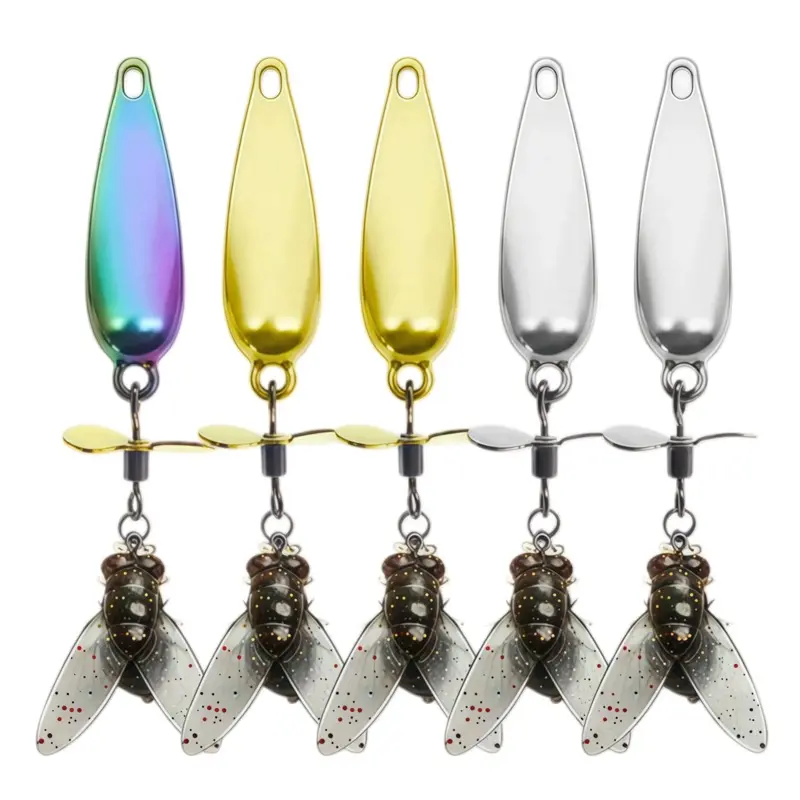 Fly Fishing Lures Kit, Fly Fishing Lures Set (5pcs/Multiple Colors) - Designed specifically for fishing, the Fly Fishing Lures Kit, Fly Fishing Lures Set (5pcs/Multiple Colors) - Designed specifically for fishing, the