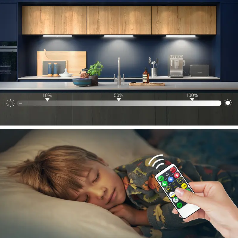 Mom’s Must-Have! 30LED Motion Sensor living Night Light for Kids room, magnetic installation    | Auto On/Off & Dimmable | USB Rechargeable inside tool light touch control