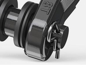 Nilight 2 Pack 3/4" Mega D-Ring Shackle with 7/8" Screw Pin 68,000LBS Break Strength, Heavy Duty Off Road Recovery Shackle for Use with Tow Strap, Winch, Off-Road Jeep Truck Vehicle