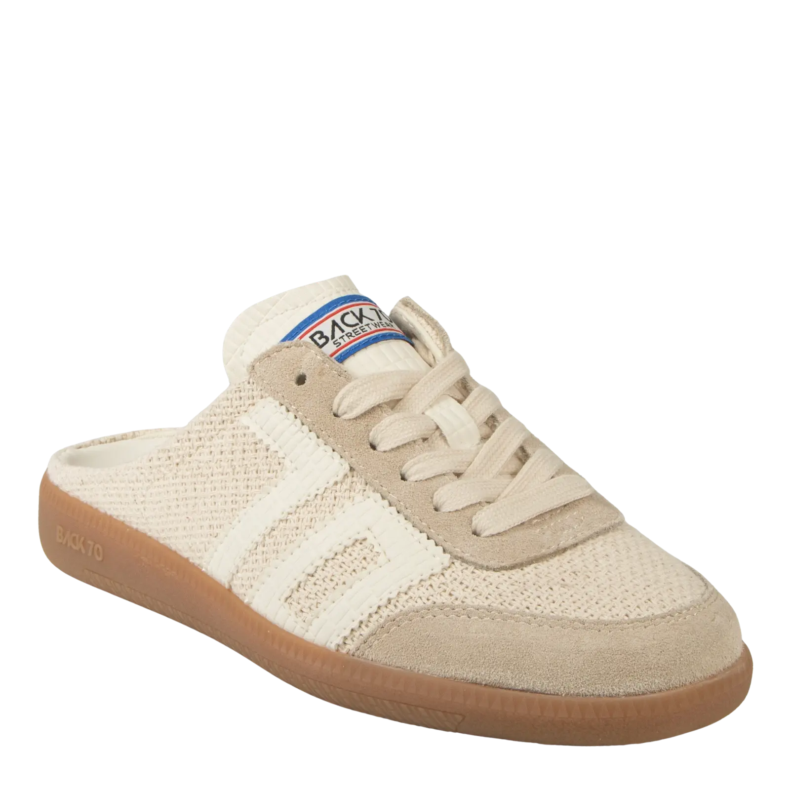 Back 70: EASTER in SACCO MILK Backless Sneakers