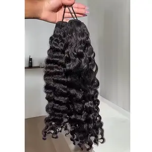 Cartel Cambodian Boss Raw Curly Bundle - 100% Human Hair with Cuticle Intact, Luxurious Softness & Natural Shine, Superior Quality