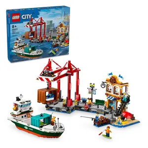 LEGO City Seaside Harbor with Cargo Ship (60422)