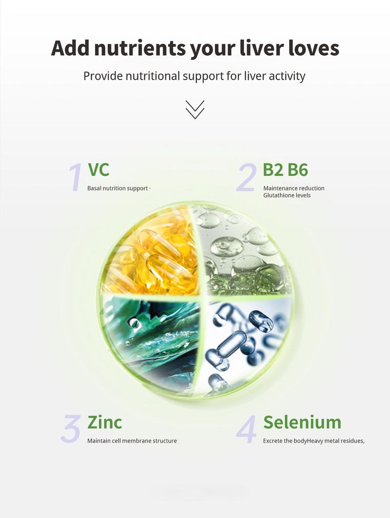 ZOOONE-Liver Cleanse Detox & Repair Formula - Herbal Liver Support Supplement with Milk Thistle Turmeric Dandelion Root & Artichoke Extract for Liver Health - Silymarin Milk Thistle Liver Detox Capsules C1