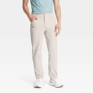 Men's 5-Pocket Golf Pants - All In Motion Light Gray 32x32