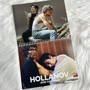 Heated Rivalry Wall Calendar 2026, Shane Hollander & Ilya Rozanov Fans