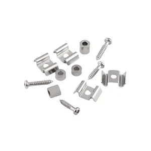 OLETONE 4 pcs for Strat Tele Guitar Guitar String Trees String Retainer Guides Chrome