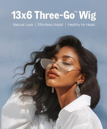 [250% Density] Megalook 13x6 Glueless Lace Frontal Wig Deep Curly Pre-Everything Put On Go Wig Natural Hairline Tiny Knots HD Lace Skin Melted With Drawstring