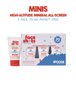 FACE SHOTS SUNSCREEN SPF 30 MINI SET