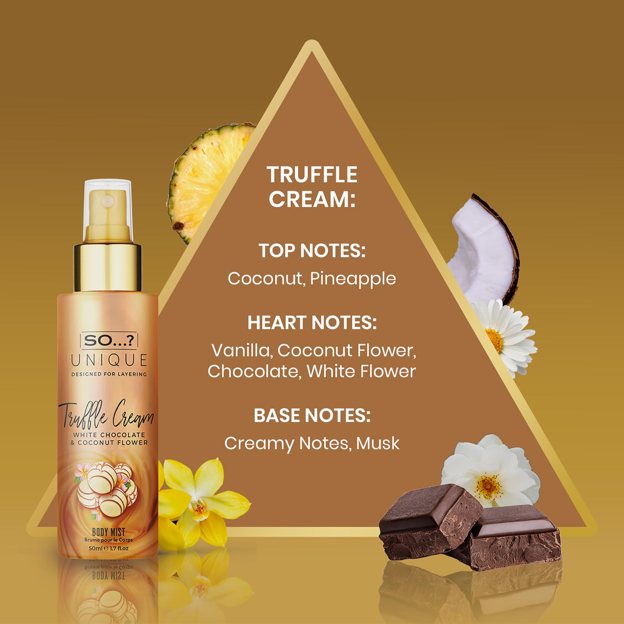 SO...? Unique 4PCS Body Mist Set - Vegan Cruelty-Free Perfumes for Women - Vanilla Candy, Sweet Pea, Truffle Cream, Cashmere - 650 to 1000 Sprays - Long Lasting Eau de Parfum Gift Set Long-Lasting Women's Floral-Fruity Perfume Set SO...? Unique 4PCS Body Mist Set - Vegan Cruelty-Free Perfumes for Women - Vanilla Candy, Sweet Pea, Truffle Cream, Cashmere - 650 to 1000 Sprays - Long Lasting Eau de Parfum Gift Set Long-Lasting Women's Floral-Fruity Perfume Set