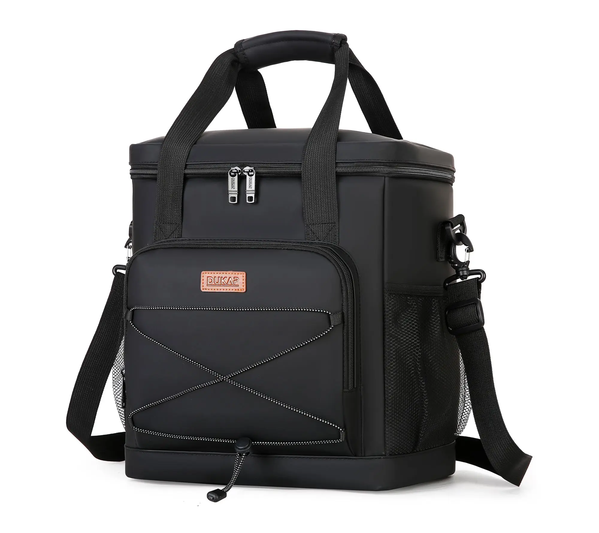 DUKAP DASH Insulated Soft Cooler Tote Bag Black