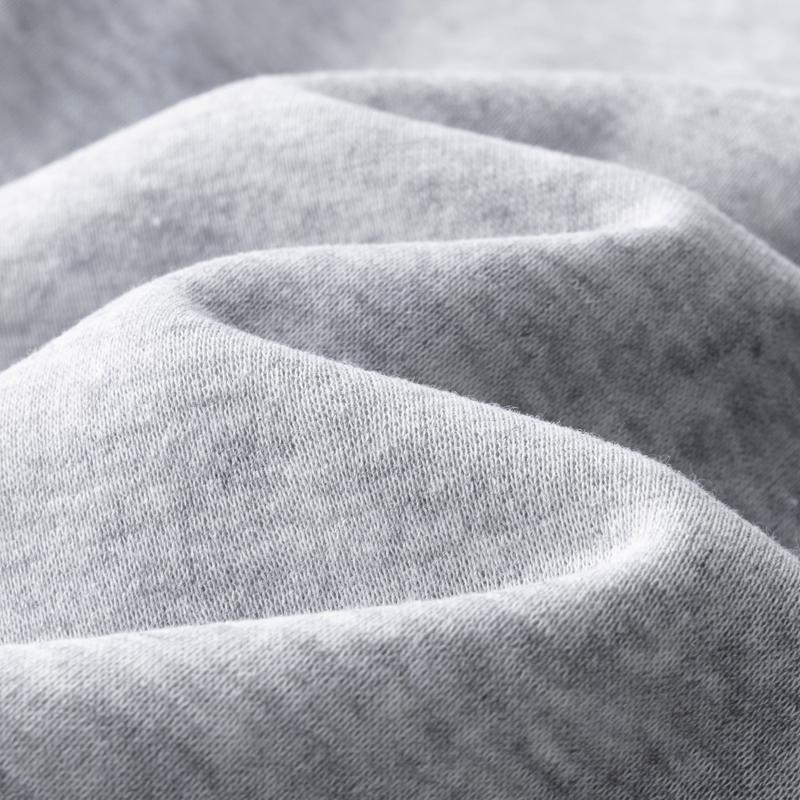 2-piece  men's solid color fashionable casual sports pants 60% pure cotton classic black gray suitable for both men and women wide leg sweeping pants spring and autumn loose sweatpants