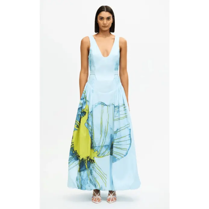 Acler Flosh Maxi Dress in Dayflower