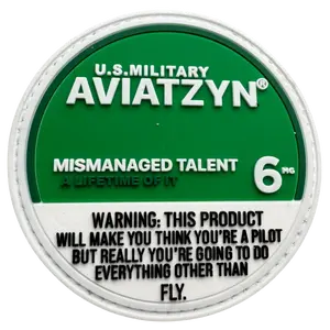 Military Aviatzyn PVC Patch