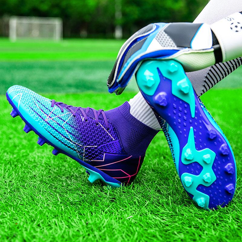 Ubetif Men's High Top Football Shoes, Breathable Comfortable Football Cleats, Professional Football Shoes, men football boot, outdoor competition Ubetif Men's High Top Football Shoes, Breathable Comfortable Football Cleats, Professional Football Shoes, men football boot, outdoor competition