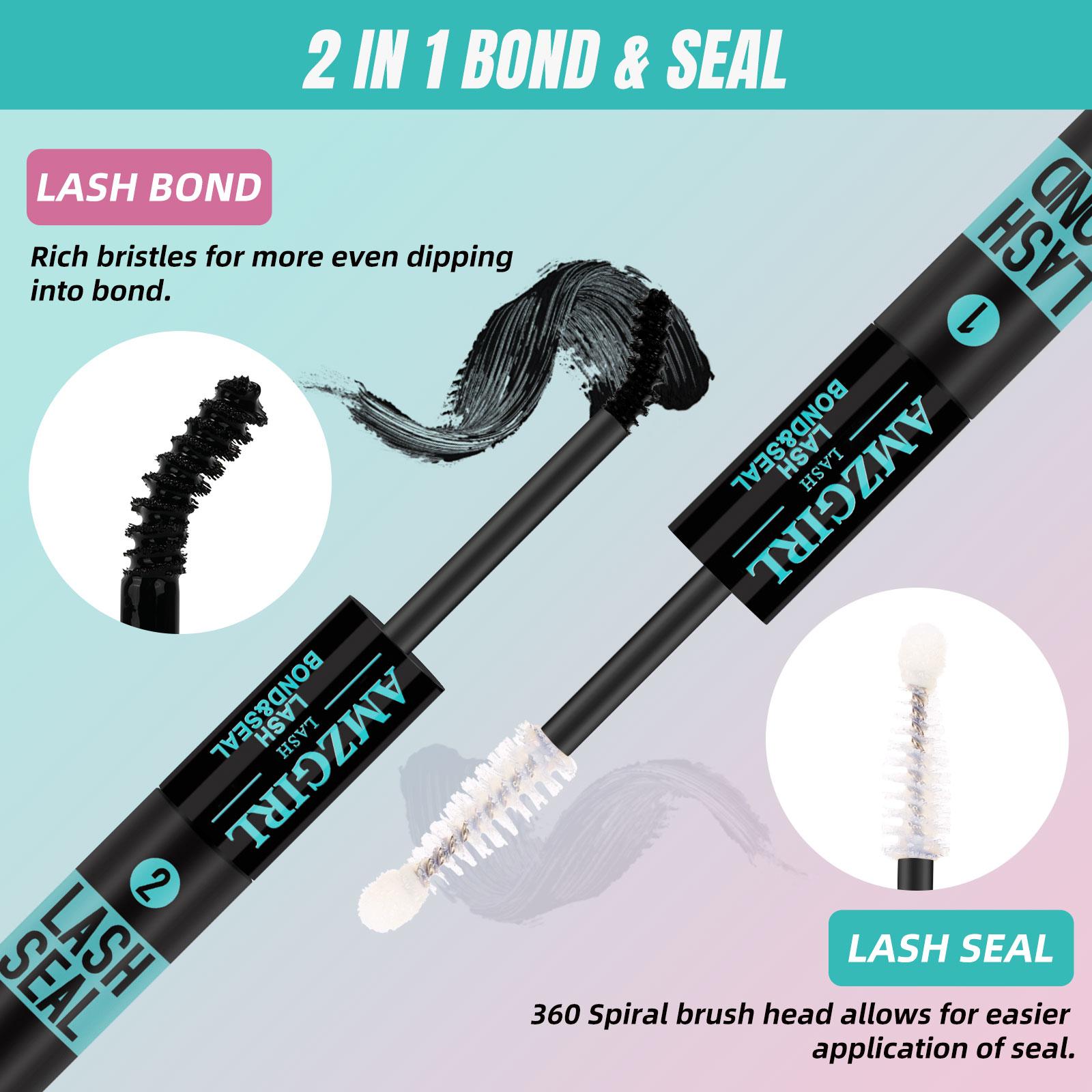 AMZGIRL LASH 84PCS Diy Lash Extension Kit Prism Eyelashes Makeup Cosmetic