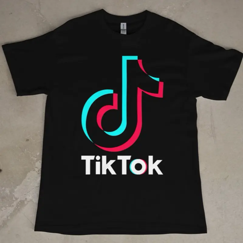 TikTok Black T-Shirt