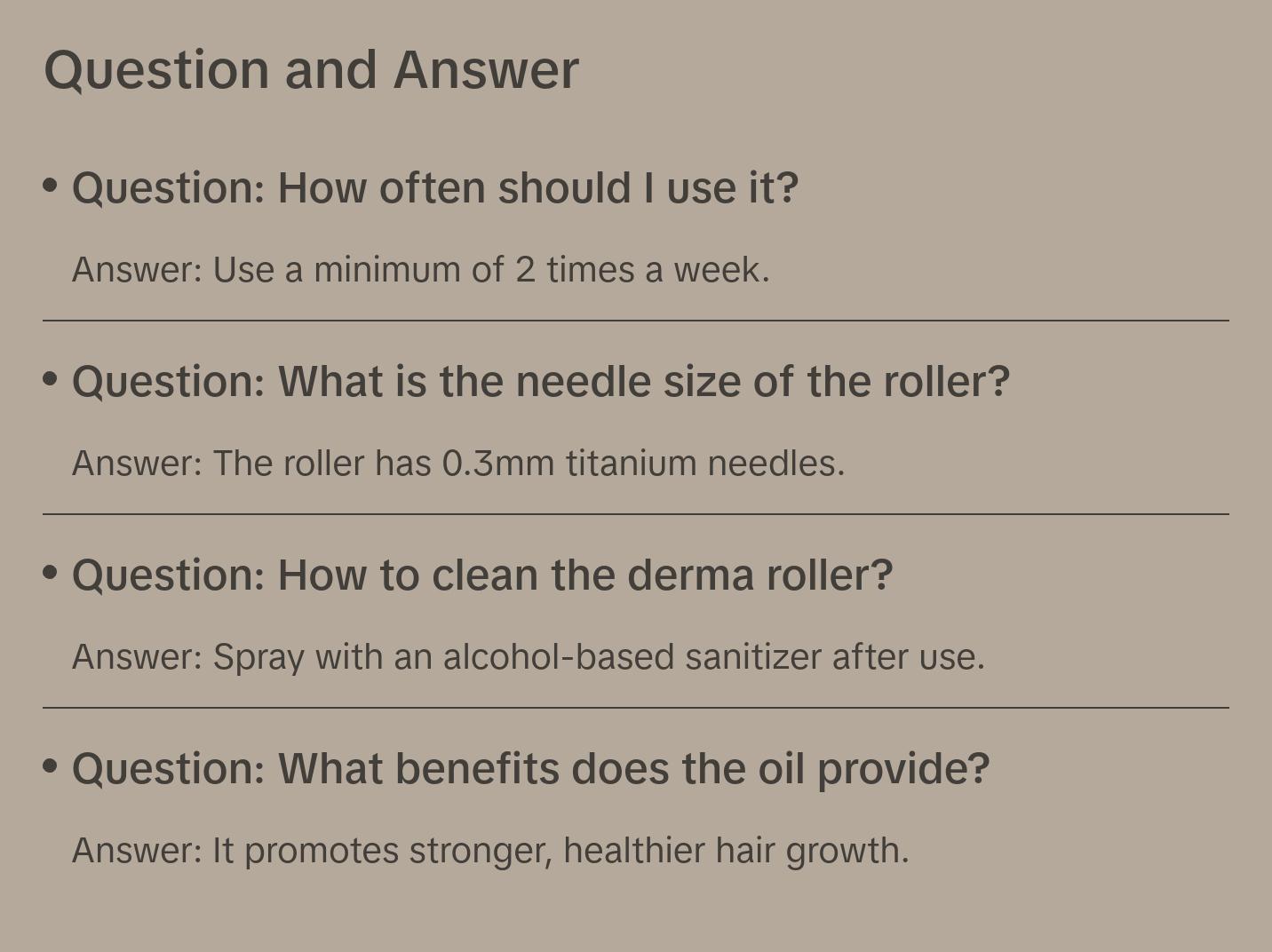 Bur Bur Growing Season Derma Roller & Botanical Hair Treatment Bundle