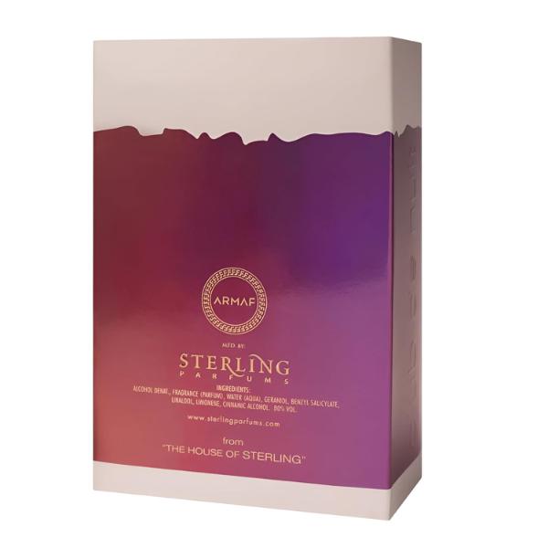 Armaf Club De Nuit Untold for Men Eau de Parfum Spray 3.6 Ounce Fragrance Perfume with Saffron Jasmine Amberwood & Cedar Notes