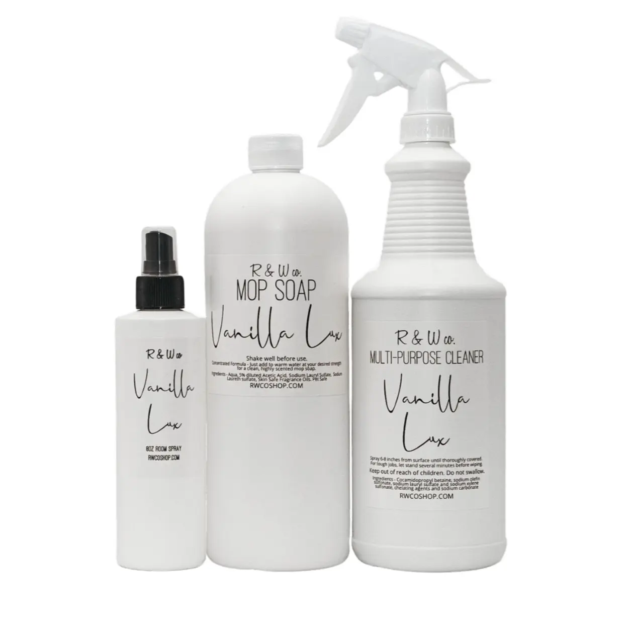 Vanilla Lux Cleaning Day Bundle
