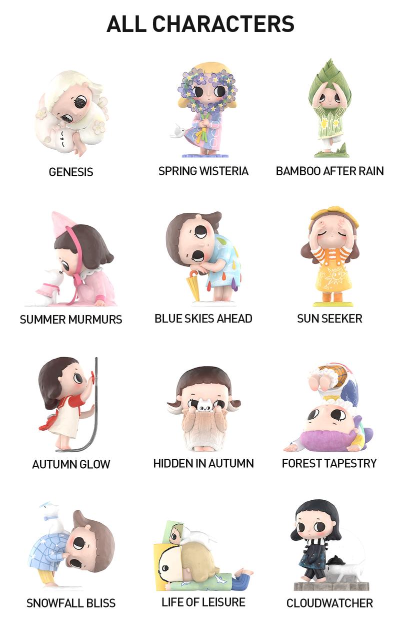 POP MART Nyota I Am the Seasons Series Figures