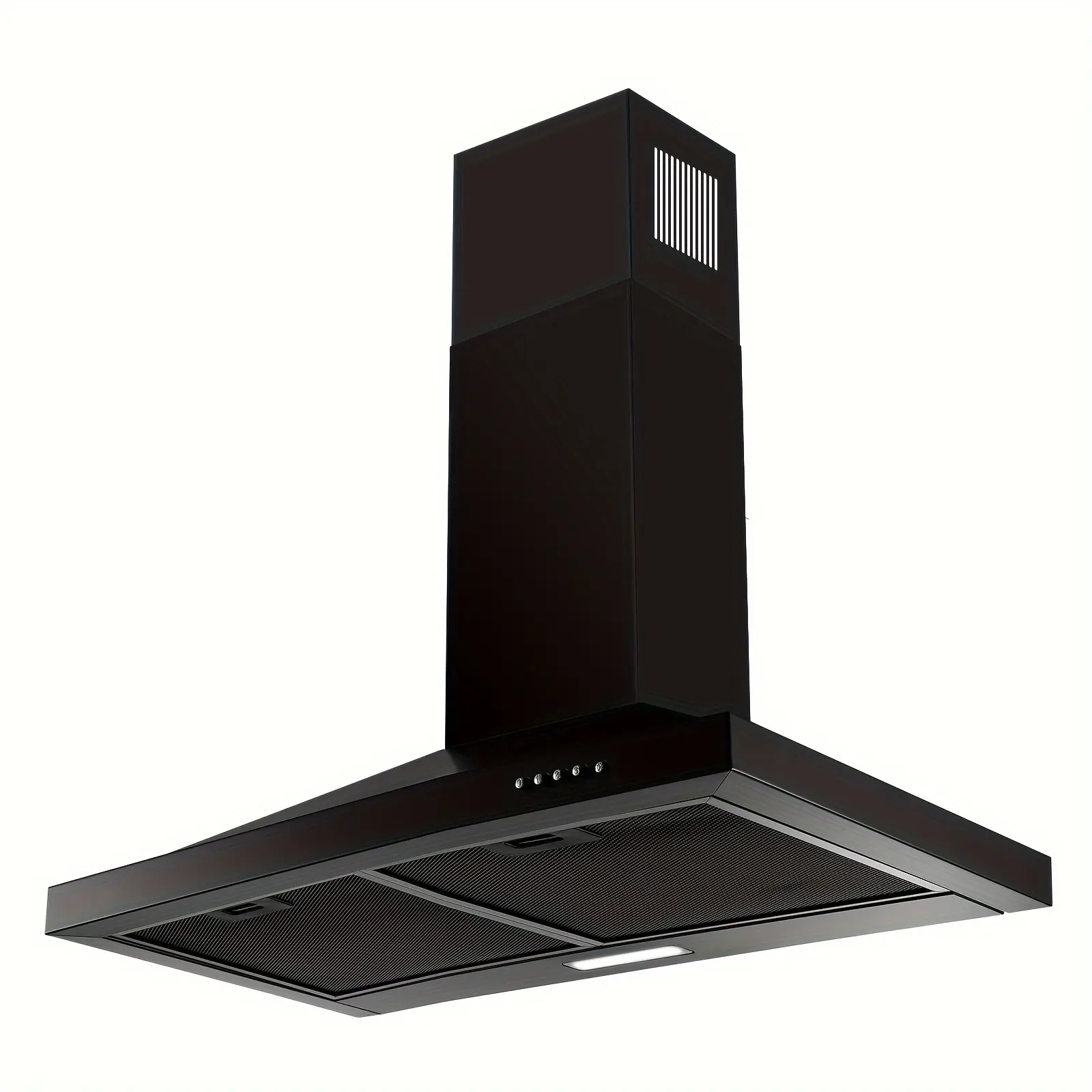 Wall Mounted Range Hoods 24 inch Stainless Steel, 350 CFM Kitchen Hood with LED Light Baffle Filters, 3 Speed Exhaust Fan Vent Hood USGD1760BPA Household Items