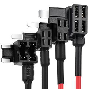 Nilight 12 Pack 12V Car Add-a-Circuit Fuse Tap Standard Mini Micro2 and Low Profile Taps 4 Types ATO ATC ATM APM Holder for Cars Trucks Boats