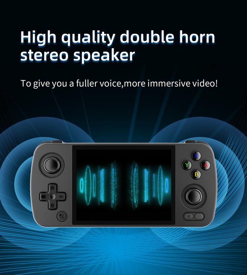 ANBERNIC RG405M Metal Handheld Game Console With 128G Card Android 12 System Unisoc Tiger T618 4 Inch IPS Screen Game Player Support OTA Update Protection