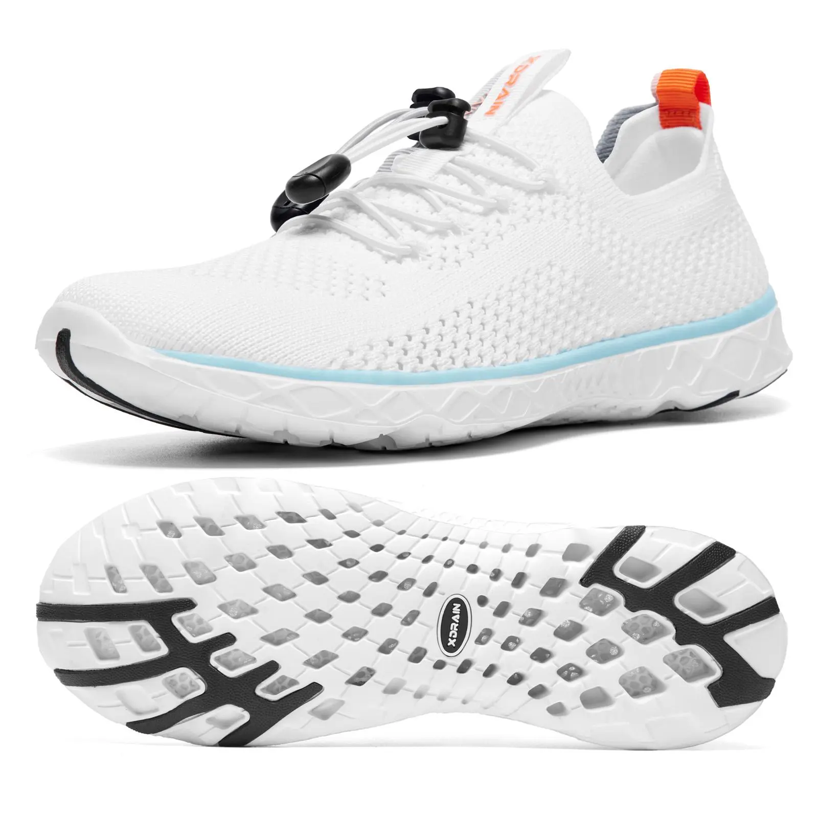 KOLILI Women's Slip On Swimming Shoes, Lightweight Tech Knit Water Footwear with Arch Support and Cushioned EVA Midsole, Shoes For Women,back to school,back to school haul
