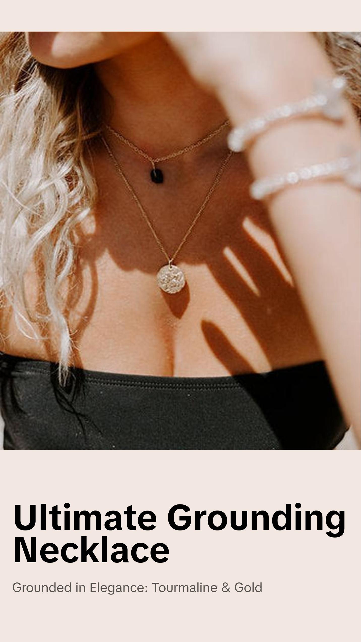 Ultimate Grounding Necklace (Black Tourmaline)