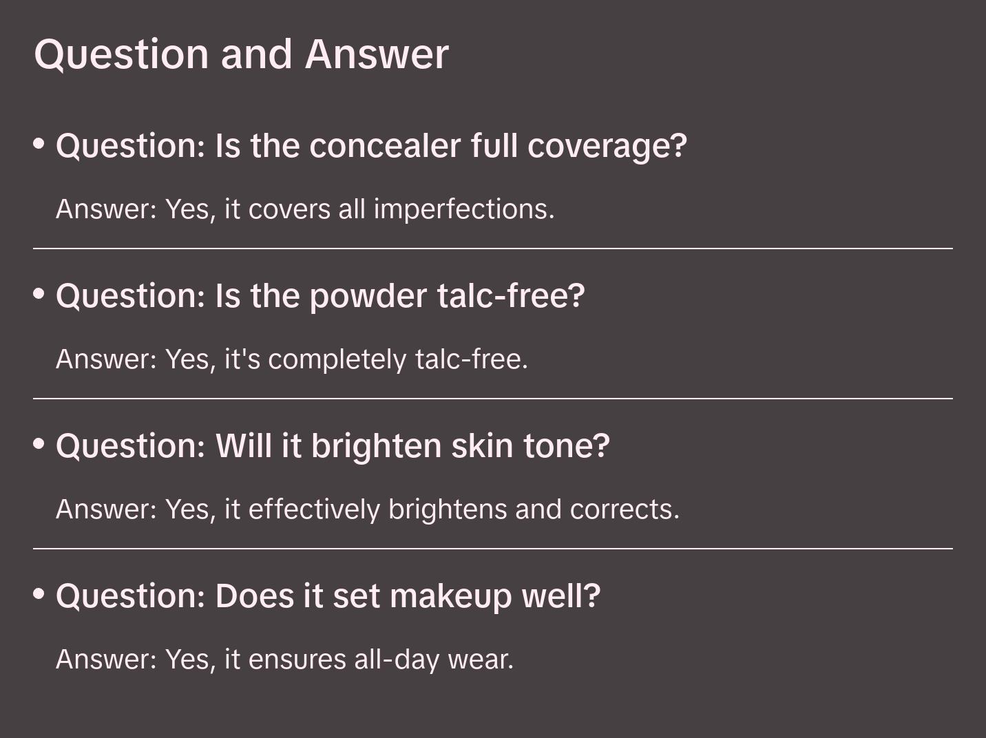 Cover & Blur Bundle - TCE Concealer and Brush, Talc-Free Yellow Powder and Brush Makeup Kit Set